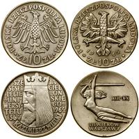 2 x 10 złotych 1964 i 1965, Warszawa, Kazimierz 