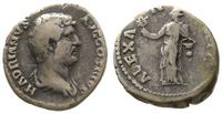 denar (134-138), Rzym, Aw: Popiersie Hadriana w 