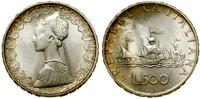 500 lirów 1964, Rzym, srebro próby 835, ok. 11 g