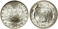 500 lirów 1976, Rzym, srebro próby 835, ok. 11 g