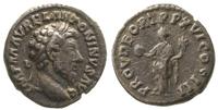 denar (161-162), Aw: Popiersie cesarza w wieńcu 