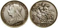 1 korona 1895, Londyn, srebro, 28.10 g, KM 783, 