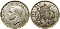 1 korona 1937, Londyn, srebro próby 500, 28.31 g