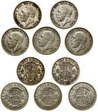 zestaw 9 x 1/2 korony 1928, 1929, 1930, 1931, 19