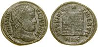 follis 325–326, Nicomedia, Aw: Głowa cesarza w p