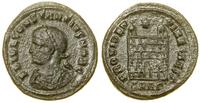 follis 327–329, Heraclea, Aw: Popiersie cesarza 