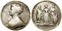 medal koronacyjny 1727, Aw: Popiersie w lewo, CA