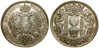 półtalar 1745, srebro, 14.61 g, patyna, Fo./S. 5