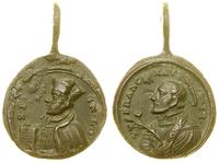 medalik jezuicki XVII–XVIII w., Aw: Popiersie Św
