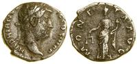 denar 134–138, Rzym, Aw: Głowa cesarza w prawo, 
