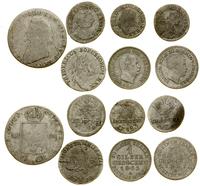 zestaw 7 monet, 1 krajcar 1783 B, 3 krajcary 177