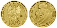 1.000 złotych 1988, Warszawa, moneta wybita z ok