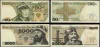 50 + 2.000 złotych 1.12.1988 / 1.06.1982, serie 