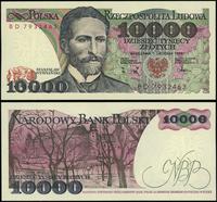 10.000 złotych 1.12.1988, seria BD 7932463, mini