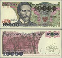 10.000 złotych 1.12.1988, seria DE 0087200, mini