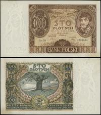100 złotych 9.11.1934, seria CW 7006864, z kropk