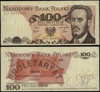 błąd druku 100 złotych 1.06.1979, seria GH 88559