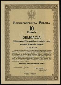 Rzeczpospolita Polska (1918–1939), zestaw 5 obligacji państwowych II RP i PRL