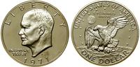 1 dolar 1971 S, San Francisco, srebro próby 400,