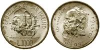 1.000 lirów 1978, Rzym, Lew Tołstoj – 150. roczn