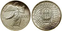 1.000 lirów 1990, Rzym, Mundial 1990, srebro pró