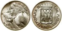 500 lirów 1973, Rzym, srebro próby 835, 11 g, pa