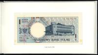 Polska, komplet nieobiegowych banknotów z serii miasta polskie, 1.03.1990