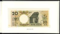 Polska, komplet nieobiegowych banknotów z serii miasta polskie, 1.03.1990