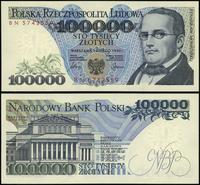 100.000 złotych 1.02.1990, seria BN 5742559, min