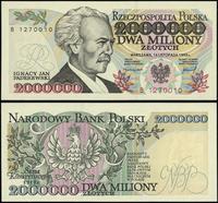 2.000.000 złotych 16.11.1993, seria B 1270010, w