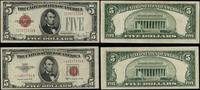 2 x 5 dolarów 1928 F / 1953 B, serie I17071373A 
