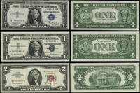zestaw 3 banknotów, United States Note, 2 dolary