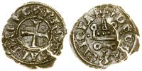 denar turoński 1301–1306, Chiarenza, Aw: Krzyż, 