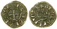 denar turoński 1289–1297, Chiarenza, Aw: Krzyż, 
