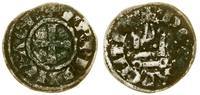 denar turoński 1285–1289, Chiarenza, Aw: Krzyż, 