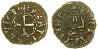 denar turoński 1297–1301, Chiarenza, Aw: Krzyż, 