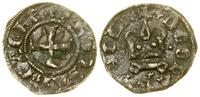 denar turoński 1301–1306, Chiarenza, Aw: Krzyż, 