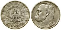 2 złote 1934, Warszawa, Józef Piłsudski, Parchim
