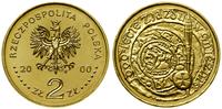 2 złote 2000, Warszawa, 1000-lecie zjazdu w Gnie