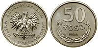 50 groszy 1986, Warszawa, PRÓBA NIKIEL, nikiel, 
