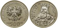 500 złotych 1987, Warszawa, Kazimierz III Wielki