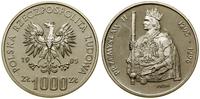 1.000 złotych 1985, Warszawa, Przemysław II /pół