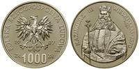 1.000 złotych 1987, Warszawa, Kazimierz III Wiel