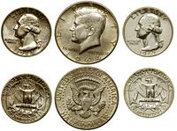 zestaw 3 monet, w skład zestawu wchodzi 1/2 dola