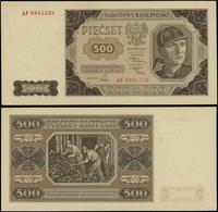 500 złotych 1.07.1948, seria AF, numeracja 89453
