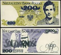 200 złotych 31.01.1986, bez oznaczenia serii i n