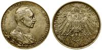 2 marki 1913 A, Berlin, popiersie cesarza w mund