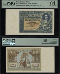 20 złotych 20.06.1931, seria DH, numeracja 64729