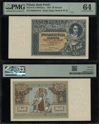 20 złotych 20.06.1931, seria DK, numeracja 60123