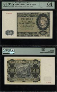 500 złotych 1.03.1940, seria A, numeracja 797903